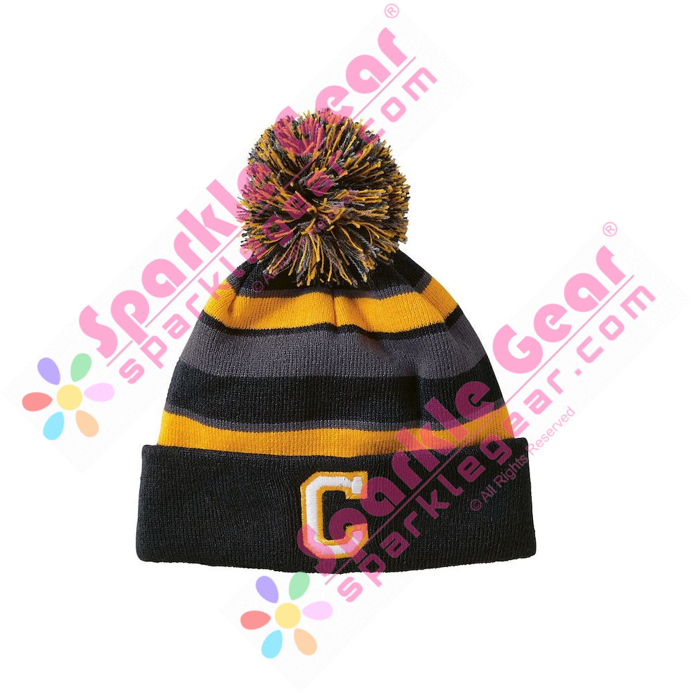 The Bengals Beanie Yarn Pom, Cincinnati Beanies