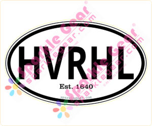 Haverhill Town Euro-Oval Decal