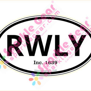 Rowley Town Euro-Oval Decal
