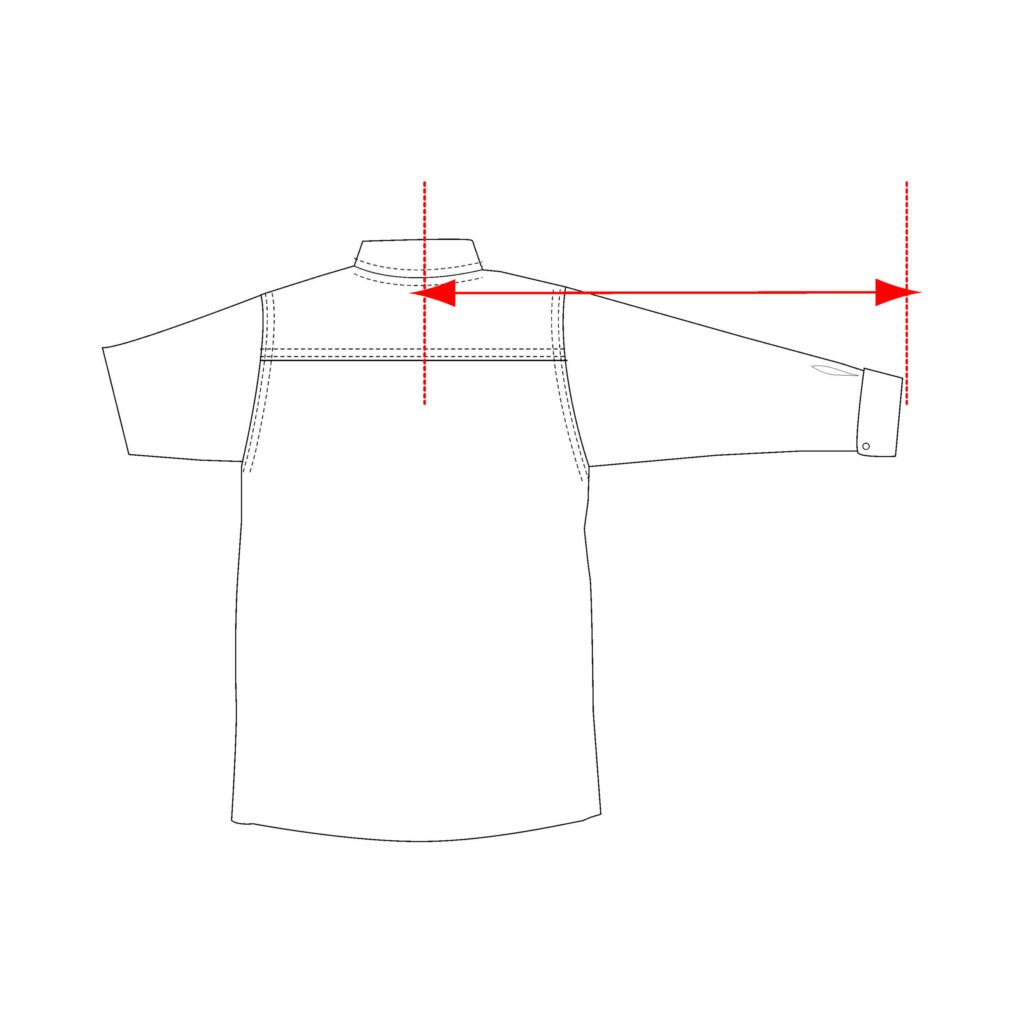 How To Measure Your Shirt: Sleeve Length 