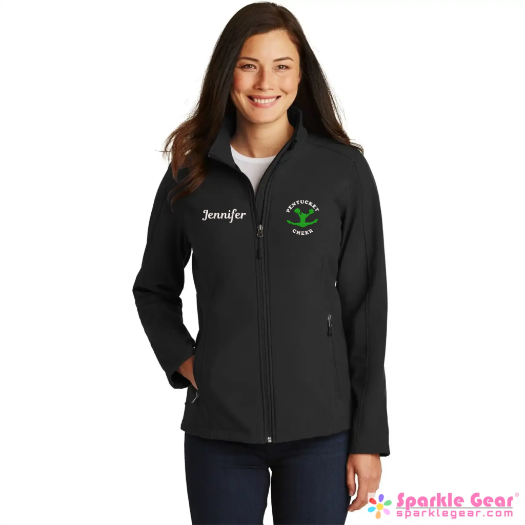 COACH Pentucket Youth Cheer Embroidered Jacket Sparkle Gear