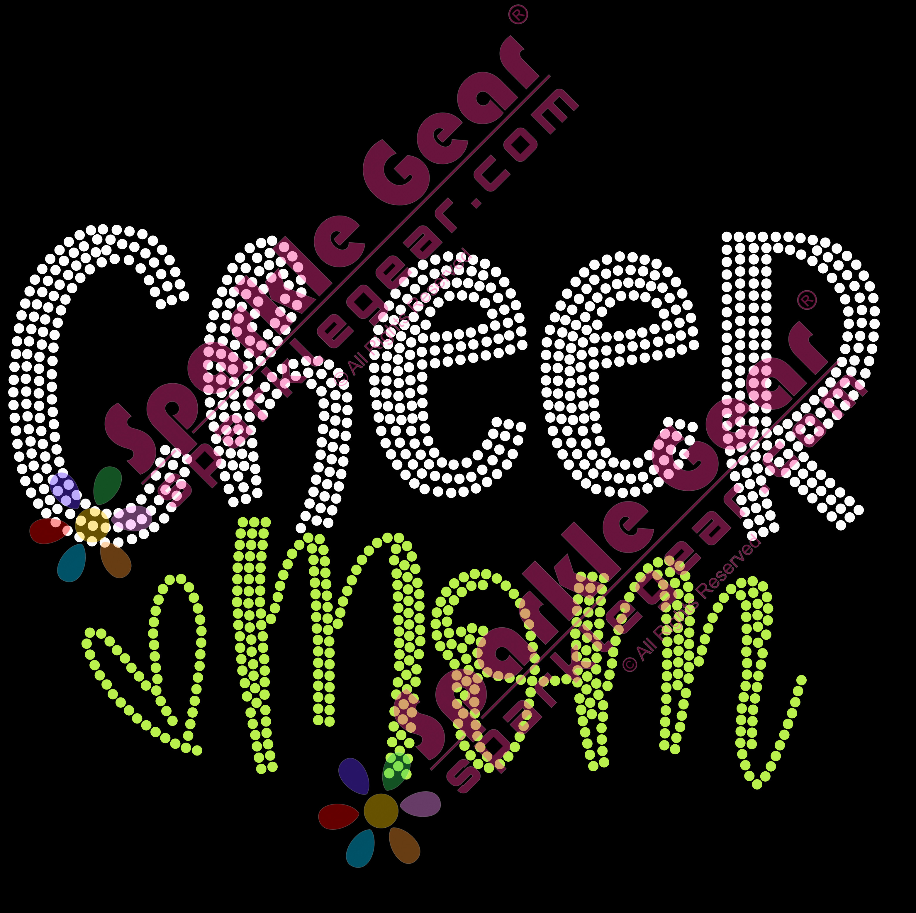 Cheer Mom with a Heart - Sparkle Gear