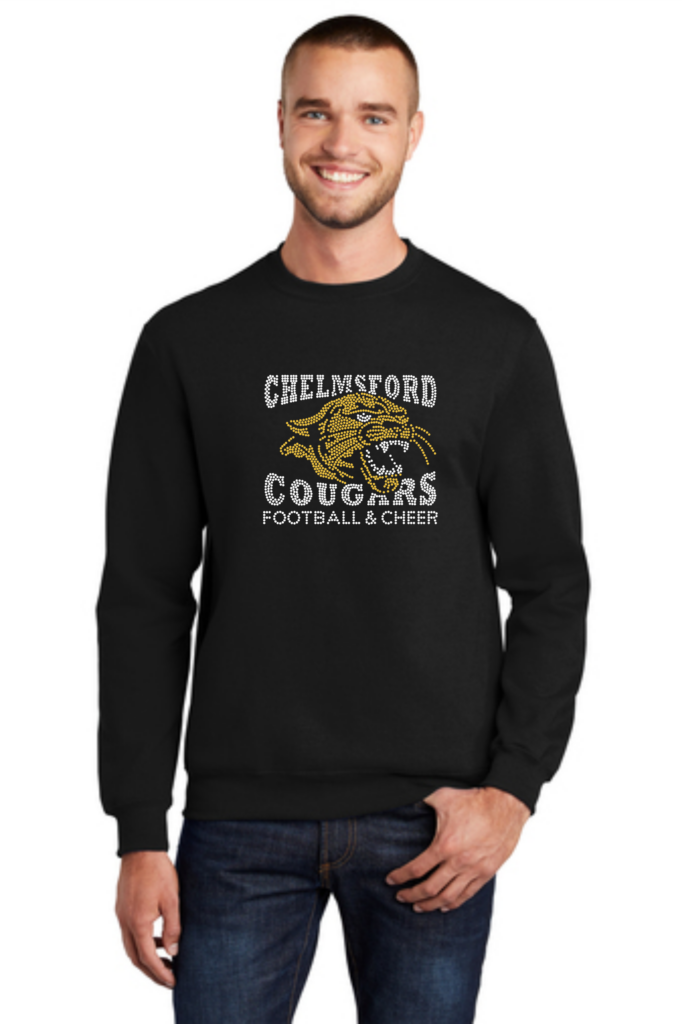 Chelmsford Cougars Football and Cheer Logo - Sparkle Gear