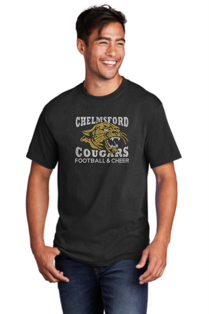 Chelmsford Cougars Football and Cheer Logo - Sparkle Gear
