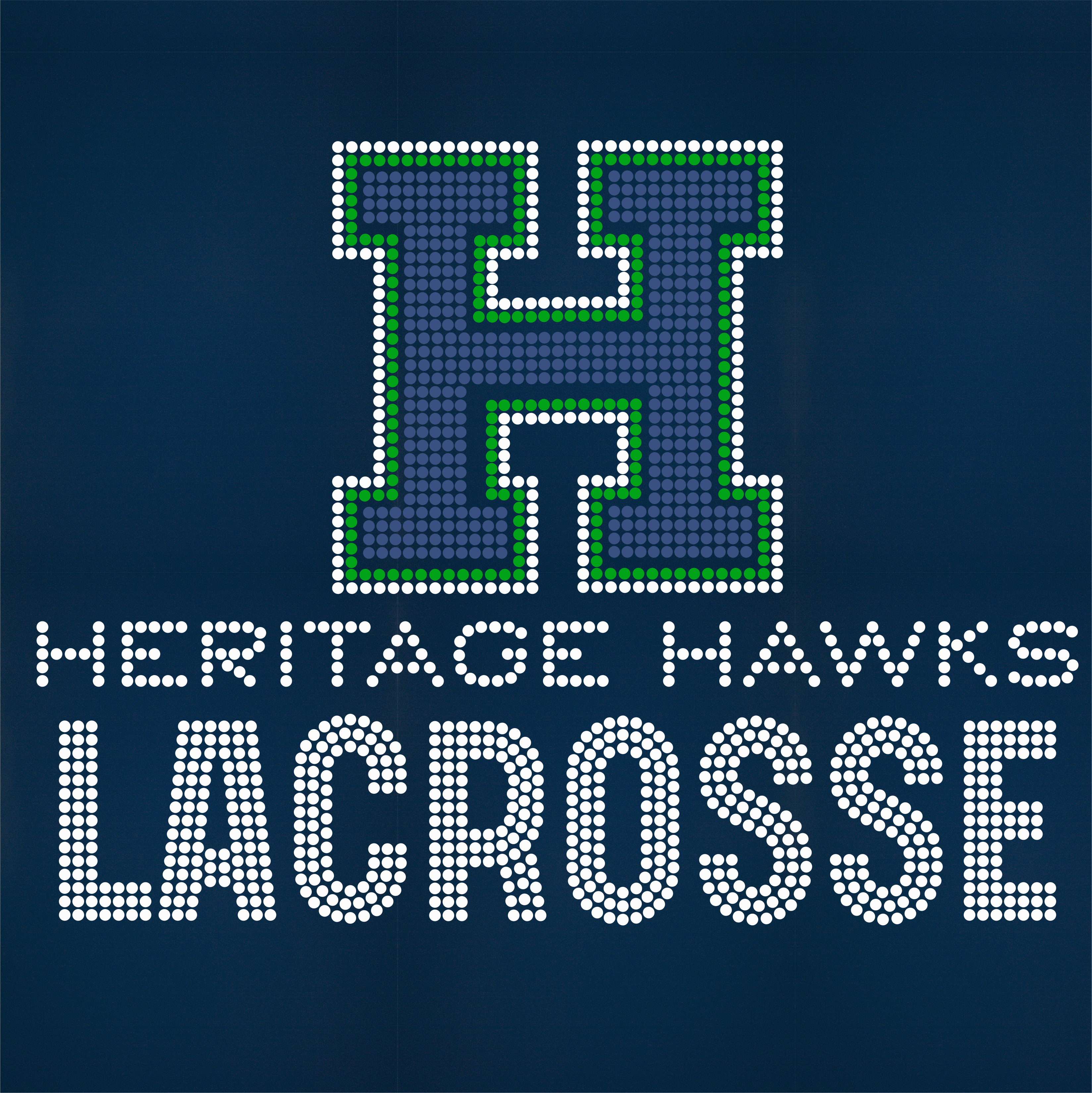 Heritage Hawks Lacrosse Logo H