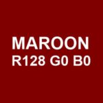 MAROON R128 G0 B0