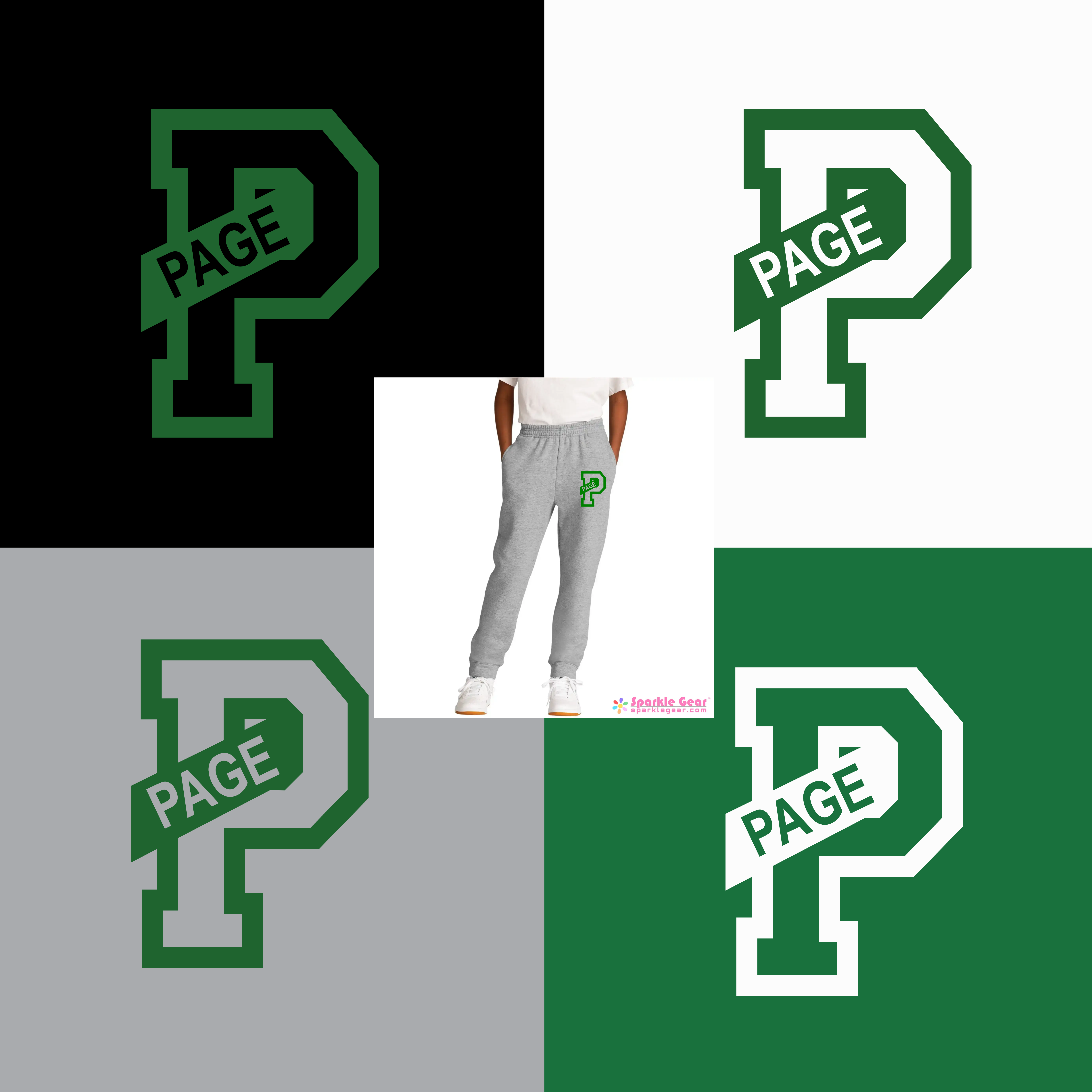 Page School 4 Inch P Logo