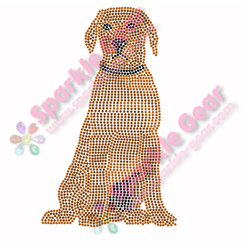 Chocolate Lab Full Body - Sparkle Gear