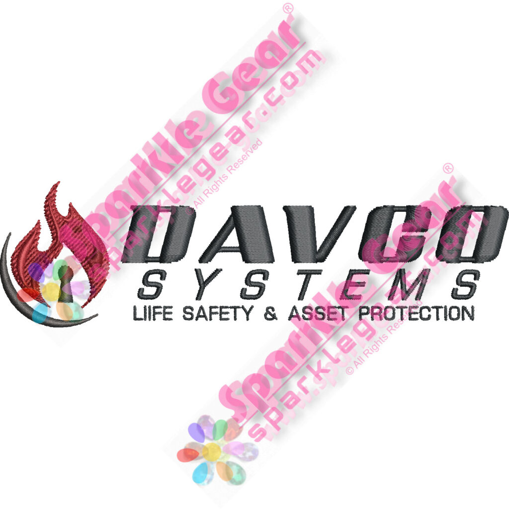 DAVCO Embroidered Logo - Sparkle Gear