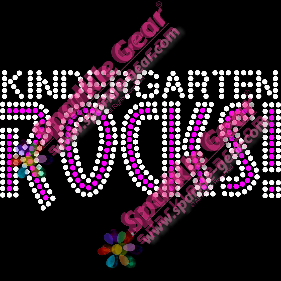 Kindergarten Rocks Girls - Sparkle Gear