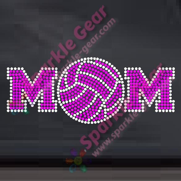 Volleyball MOM Sparkle Gear