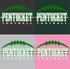Pentucket Football Stripes