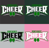 Pentucket Outline Cheer with a Bow